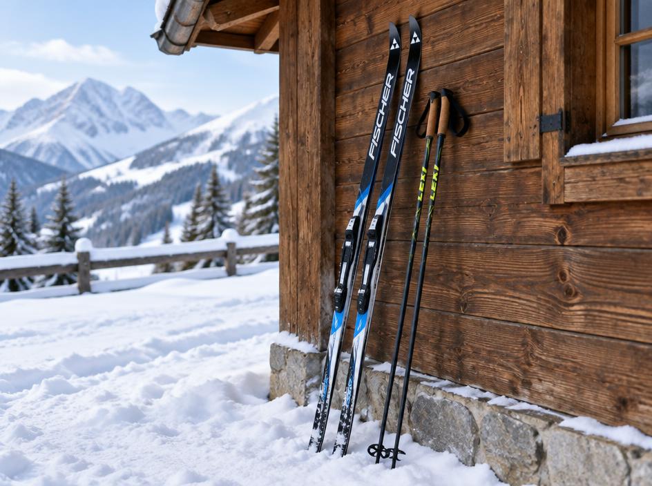 Skis de fond skating 186 cm